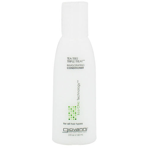 Giovanni Tea Tree Triple Treat Invigorating Hair Conditioner, Travel Size - 2 Oz